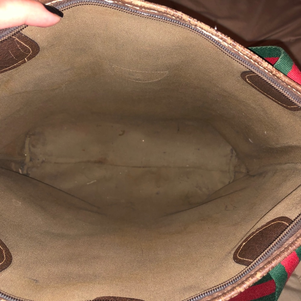 SOLD! Authentic Gucci large vintage tote - Picture 7 of 8